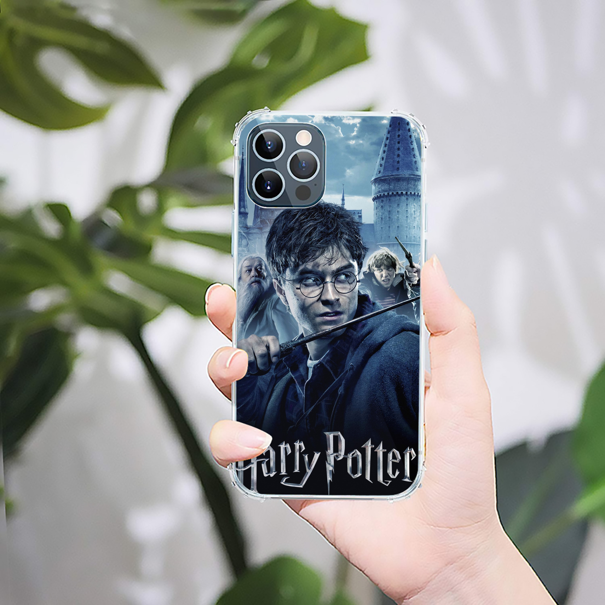 （画像用） Harry Potter ハリー・ポッターシリーズ 【iPhone 12シリーズ対応】透明スマホケース（クリアソフトケース）